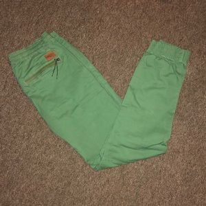 Green Modern Amusement Joggers